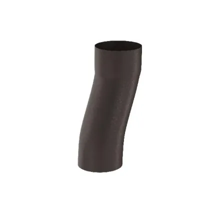 Водосток Aquasistem, Система 125x90 - S-обвод RR 32 Тёмно-коричневый matt