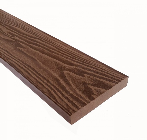 Террасная доска из ДПК Terrapol Смарт 3D Полнотелая без паза Орех Милано купить в Луганске