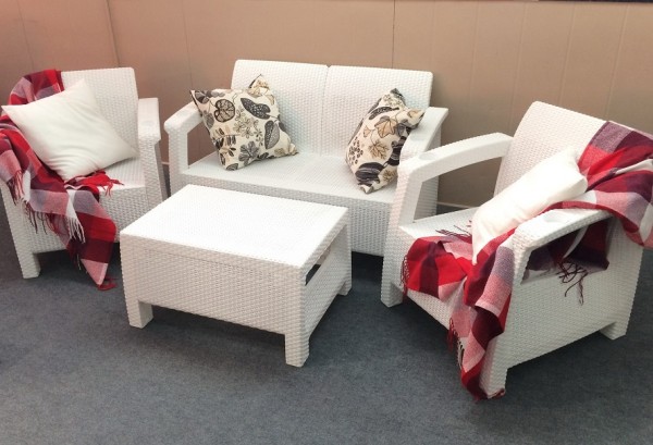 Комплект Yalta Terrace Set белый купить в Луганске