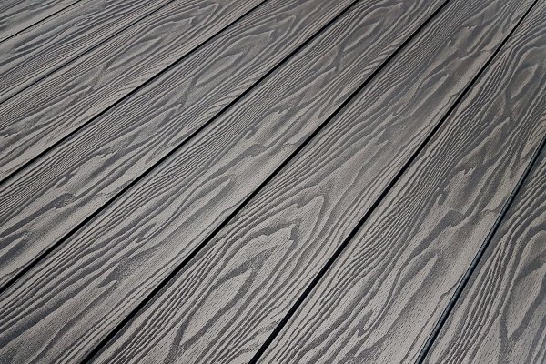 Террасная доска из ДПК Terrapol Смарт 3D Полнотелая без паза Черное дерево купить в Луганске