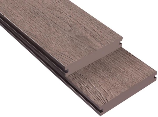 Террасная доска ДПК Outdoor 3D полнотелая NEVADA/CALIFORNIA BROWN коричневая микс купить в Луганске