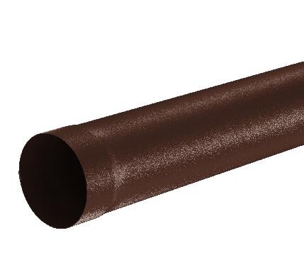 Водосток Aquasistem, Система 150/100 - Труба водосточная 3.00м RAL 8017 Коричневый matt купить в Луганске
