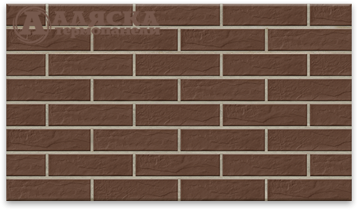 Фасадные Термопанели Аляска Braun Rustic купить в Луганске