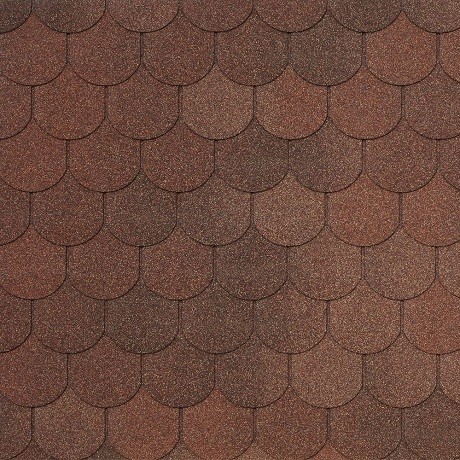 Гибкая черепица Tegola ASSISI terracotta 420 купить в Луганске