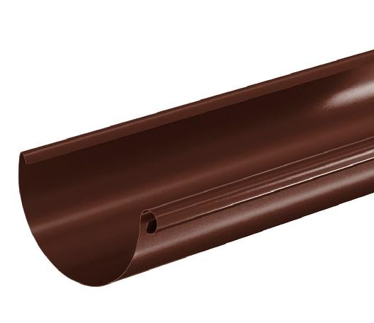 Водосток Aquasistem, система 125x90 - Водосточный желоб 3.00м RAL 8017 Коричневый купить в Луганске