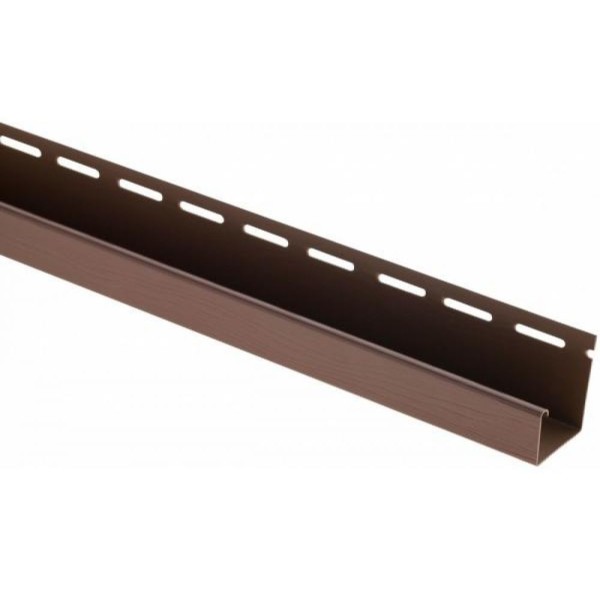 J-профиль Люкс Крашенный, T-15, ВН, Тёмный Орех купить в Луганске