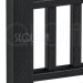 Комплект крышка/юбка для столба SEQUOIA BLACK купить в Луганске