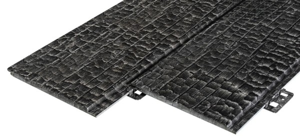 Фиброцементные панели FCSPRO Decor Wood Click Угольное купить в Луганске