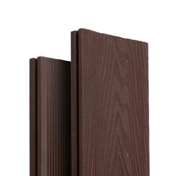 Террасная доска Ecodecking Экстра 3D полнотелая Венге купить в Луганске