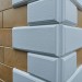 Угол Наружный к Фасадным Термопанелям Доломит Дагестанский Камень 400 мм Белый купить в Луганске
