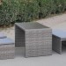 Диван-Трансформер AFINA плетеный из иск. ротанга S330G-W78 Grey купить в Луганске