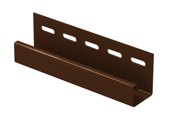 J-планка Ю-пласт Классика коричневая купить в Луганске