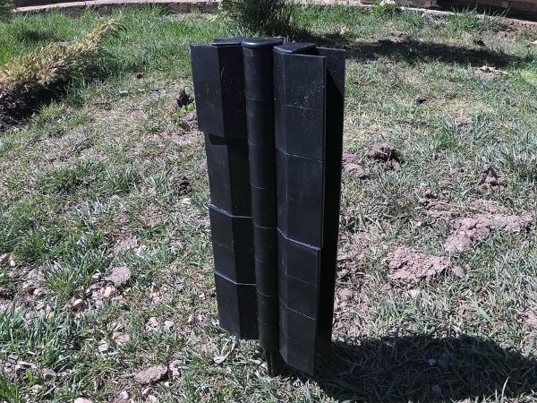 Угловой элемент поворотный, пластиковый от 60° до 300° для доски 300х30 мм из ДПК чёрный Holzhof купить в Луганске