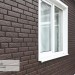 Фасадная панель Ю-Пласт Стоун Хаус Кирпич Коричневый купить в Луганске