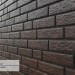Фасадная панель Ю-Пласт Стоун Хаус Кирпич Коричневый купить в Луганске
