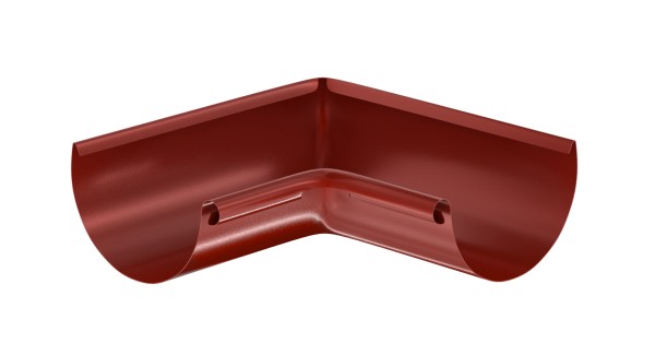 Водосток Aquasistem, система 125x90 - Угол желоба, внутренний 90° RR 29 Бургундский купить в Луганске