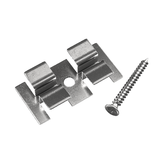 Клипса с саморезом, Grinder шовный монтаж 5 mm купить в Луганске