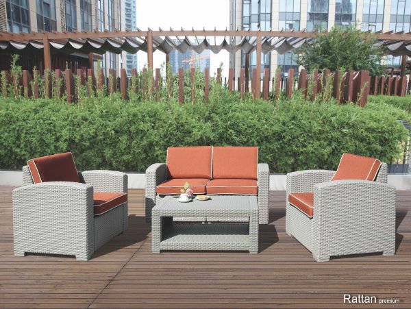 Уличные диваны и кресла коллекции Rattan Premium 4 купить в Луганске
