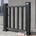 Ограждение из ДПК Outdoor Классик 3D STORM чёрный купить в Луганске