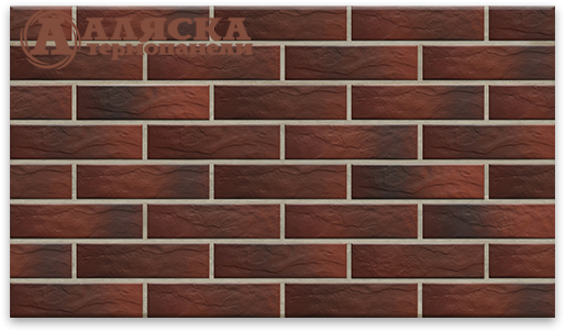 Фасадные Термопанели Аляска Cherry Rustic купить в Луганске