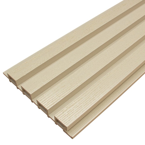 Фасадная доска из ДПК Faynag Wood Рейка Слоновая кость купить в Луганске