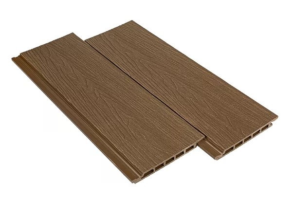 Фасадная панель из ДПК Deckart Vista 3D с текстурой дерева Орех купить в Луганске