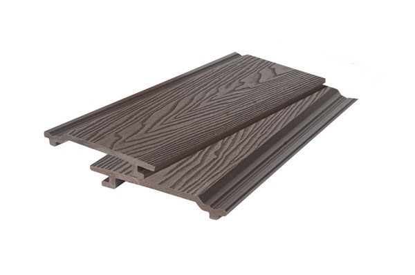 Фасадная доска 3D WOOD BRUSHING, тёмно-коричневый купить в Луганске