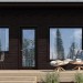 Фасадная панель FineBer, Скол - Тёмно коричневый купить в Луганске