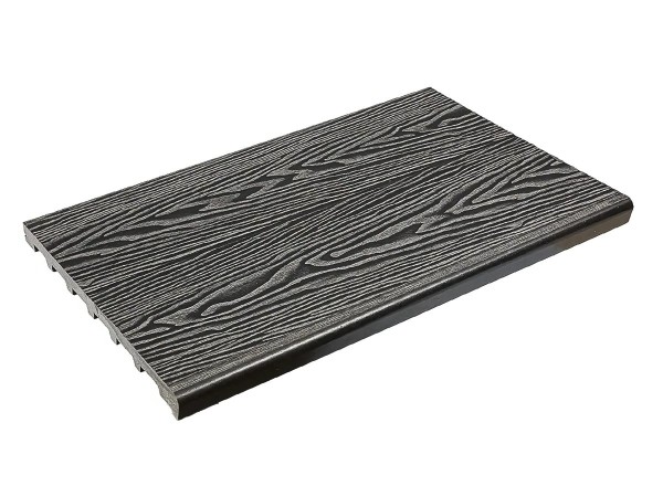 Ступень полнотелая из ДПК Deckart Step 3D Графит купить в Луганске