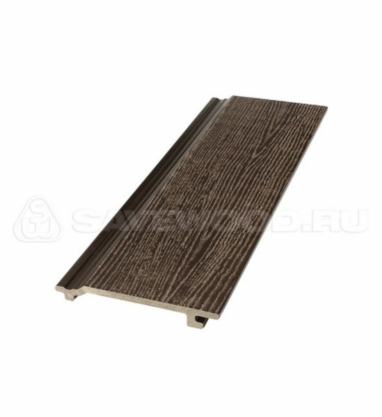 Сайдинг из дпк savewood sw-sorbus радиальный распил темно-коричневый купить в Луганске