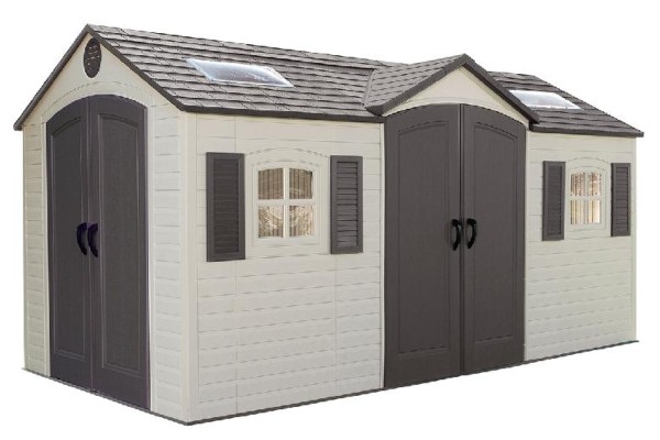 Сарай пластиковый LifeTime 15x8 DD купить в Луганске