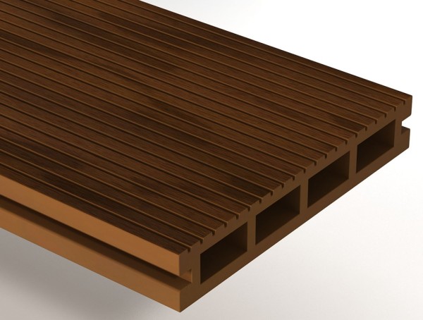 Террасная доска из ДПК WOODVEX Expert Тик купить в Луганске