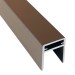П-профиль Алюминиевый EasyDecking 35x25 Венге купить в Луганске
