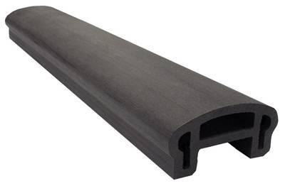 Перила вехнее фигурное Woodvex Select Графит купить в Луганске