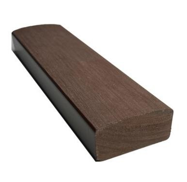 Лавочный брус Ecodecking Некст полнотелый брашированный 70х35 шоколад купить в Луганске