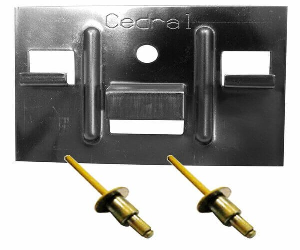 КЛЯММЕР + ЗАКЛЁПКА ДЛЯ CEDRAL CLICK 250 ШТ купить в Луганске
