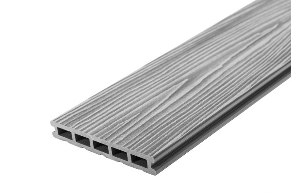Террасная доска из ДПК RusDecking Unodeck Mogano - Серый купить в Луганске