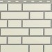 Фасадная панель Альта-Профиль, Кирпич Клинкерный, Белый купить в Луганске