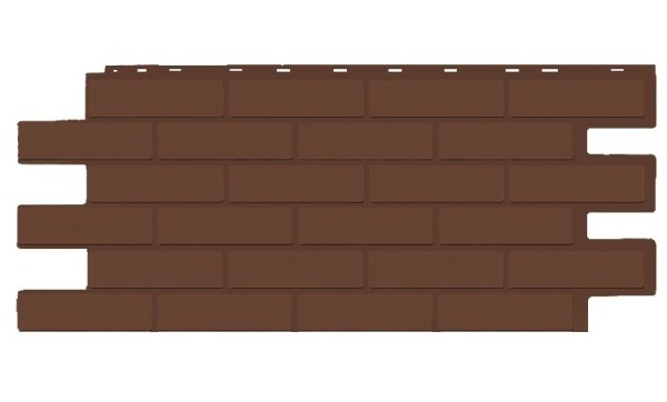 Фасадная панель T-Siding Кирпич Модерн Эко Браун купить в Луганске