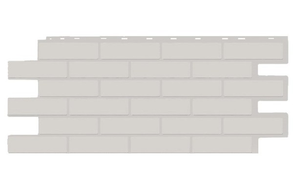 Фасадная панель T-Siding Кирпич Модерн Эко Уайт купить в Луганске