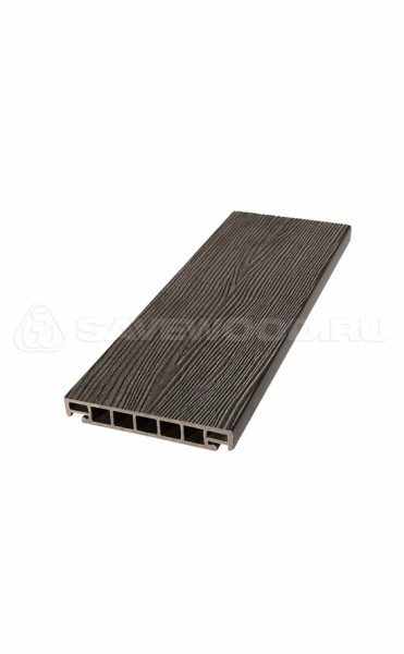 Террасная доска из ДПК SW Salix (S) (R) темно-коричневый купить в Луганске