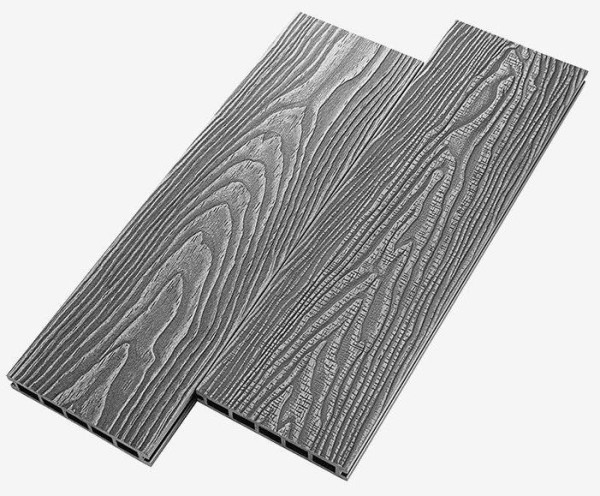 Террасная доска из ДПК RusDecking Unodeck Vintage - Серый купить в Луганске