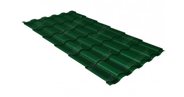 Металлочерепица кредо 0,45 Drap RAL 6005 зеленый мох купить в Луганске